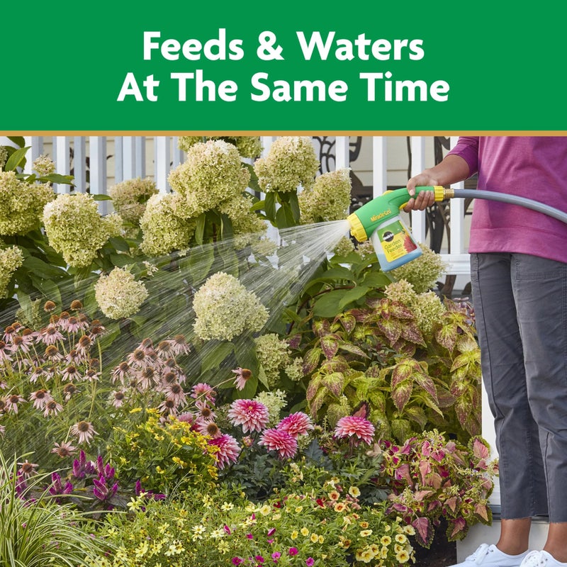 Miracle-Gro Garden Feeder with Water Soluble All Purpose Plant Food, Hose-end Feeder for Outdoor Plants, 1 lb. - Image 3