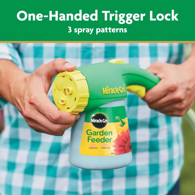 Miracle-Gro Garden Feeder with Water Soluble All Purpose Plant Food, Hose-end Feeder for Outdoor Plants, 1 lb. - Image 4