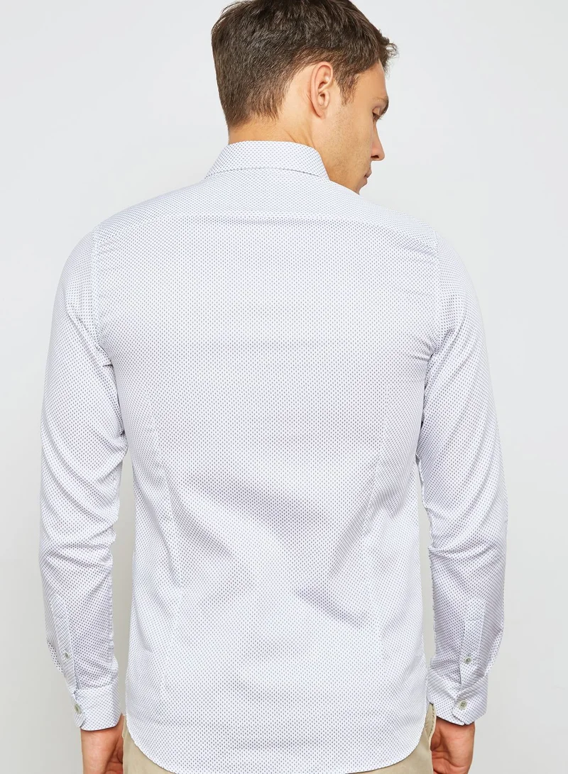 Ted Baker Micro Geo Printed Shirt