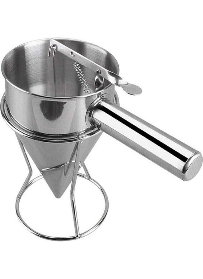 Loquat - Pancake Batter Dispenser Silver - Image 1