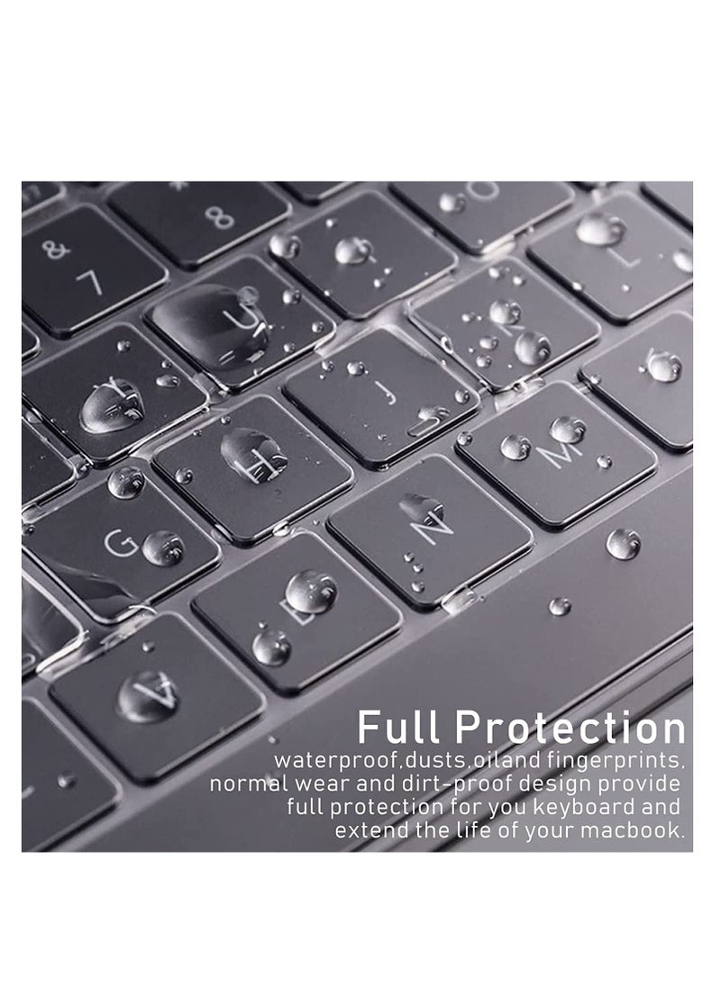 Generic 3 in 1 Frosted Hard Case Compatible with MacBook Air 15 inch 2023 A2941 M2 Chip and 2024 A3114 M3 Chip  with Liquid Retina Display Touch ID, Plastic Hard Shell Keyboard Cover  Screen Protector  - Image 5