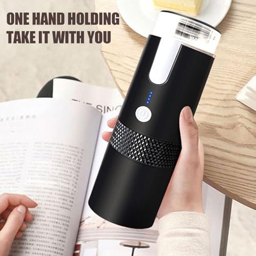 TARSHYRY Portable Espresso Machine,Portable Coffee Maker,Espresso Maker Compatible Ground Coffee, Hand Coffee Make for Capsules for Camping, Travel, RV, Hiking,Office - Image 5