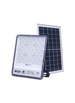 MODI Solar Flood Light 300W IP65 with Remote Control – Super Bright, Waterproof Outdoor Security Light  - Image 1