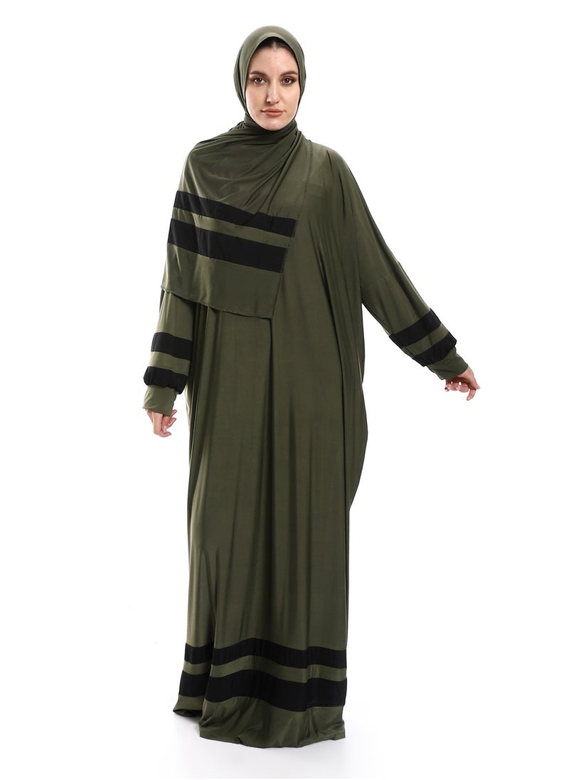 Caesar - Plain Isdal Prayer With Lined Design - Image 1