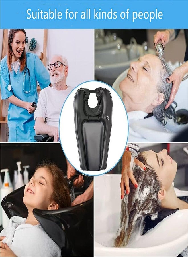 Calyrex Inflatable Hair Washing Tray Portable Shampoo Bowl Sink in Bed or on Wheelchair for Elderly Injured Pregnant for Hair Washing Cuts - Image 5