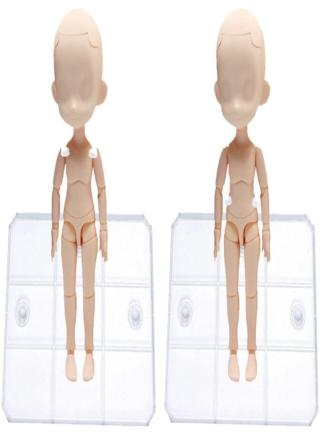 Yocoolfun 3 Pack Action Figure Stand for 3.75" and 6" Figures - Each Doll Model Support Stand includes 3 Clamps Sizes,Action Figure Display Holder Base Display Your Action Figures in Style - Image 4