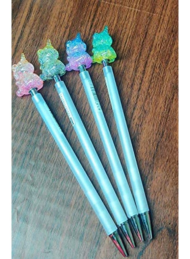 Tera13 TERA 13 Return Gifts Pencil for School (3 Pcs) Unicorn Pencil for Girls, Pencil for Kids, Writing & Drawing Pencil, Pencil for Stationery Items, Unicorn Crystal Pencil for Kids - Image 1