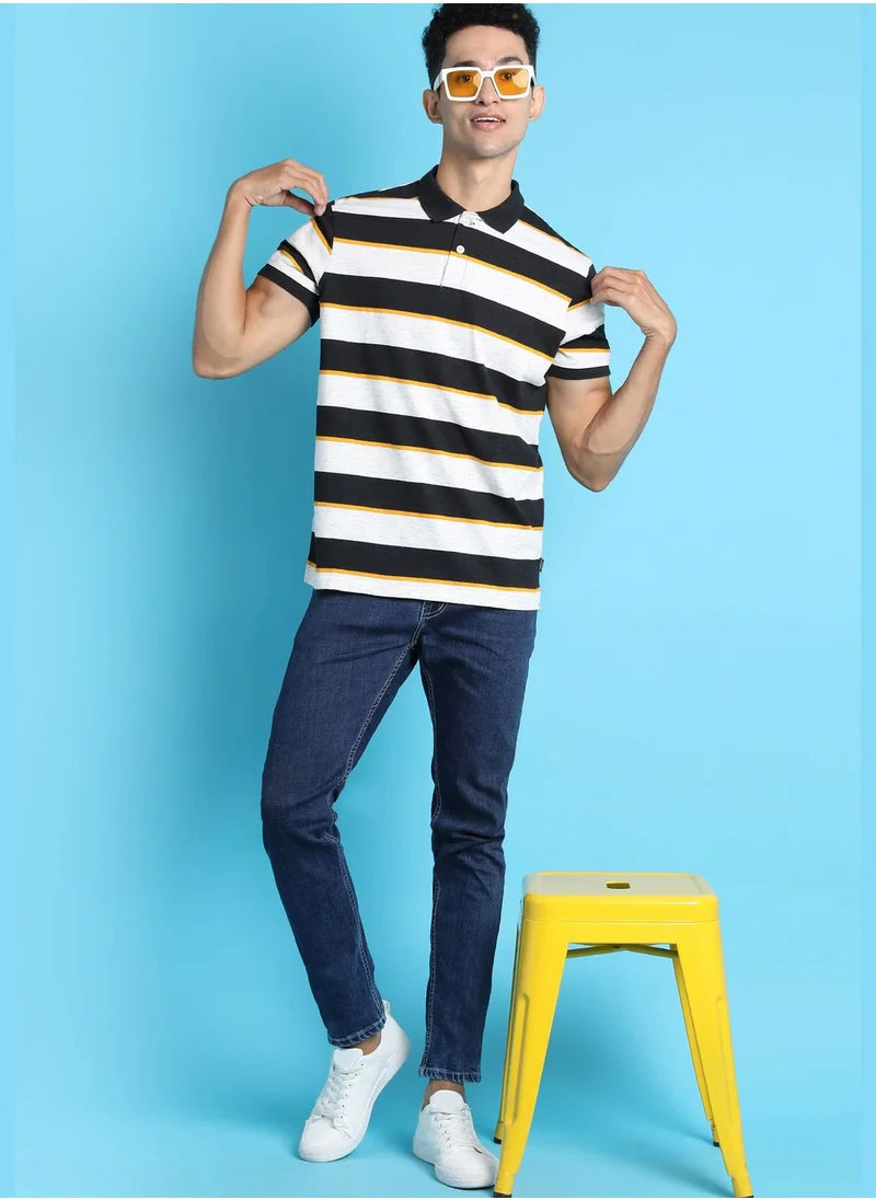 Campus Sutra Polo Casual Tshirt