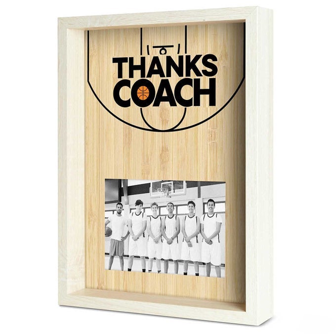 PREMIER BASKETBALL PHOTO FRAME THANKS COACH
