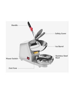 Generic Electric Ice Shaver Crusher Machine for Home, 300W Snow Cone Maker Shaved Ice Maker  - Image 4