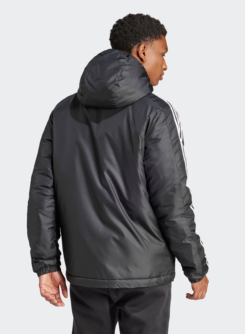 Adidas Essential 3 Stripe Insulated Jacket - Image 2
