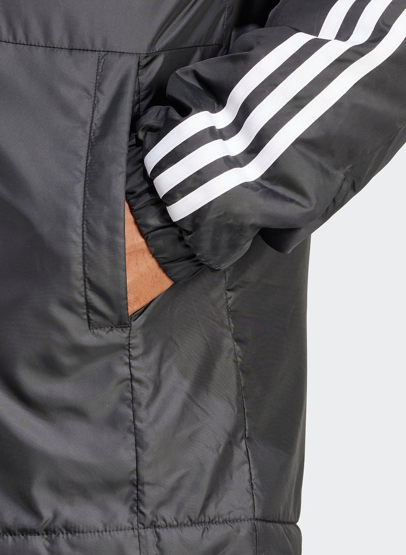 Adidas Essential 3 Stripe Insulated Jacket - Image 4