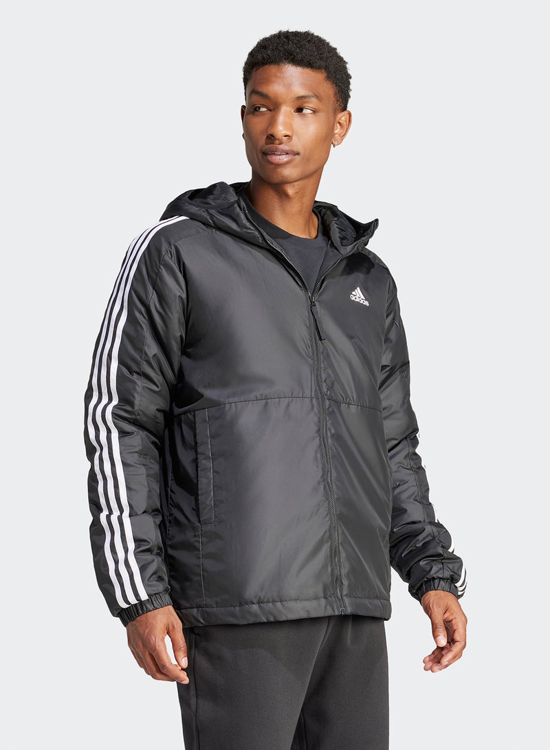 Adidas Essential 3 Stripe Insulated Jacket - Image 5