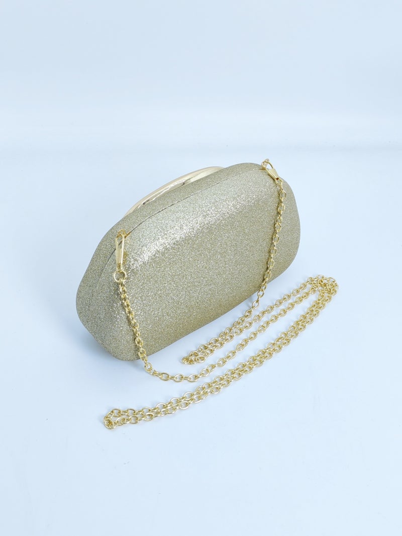 High-End Texture Square Box Evening Bag Clutch Bag Chain Bag Banquet Bag Cheongsam Bag Evening Dress Bag - Image 3