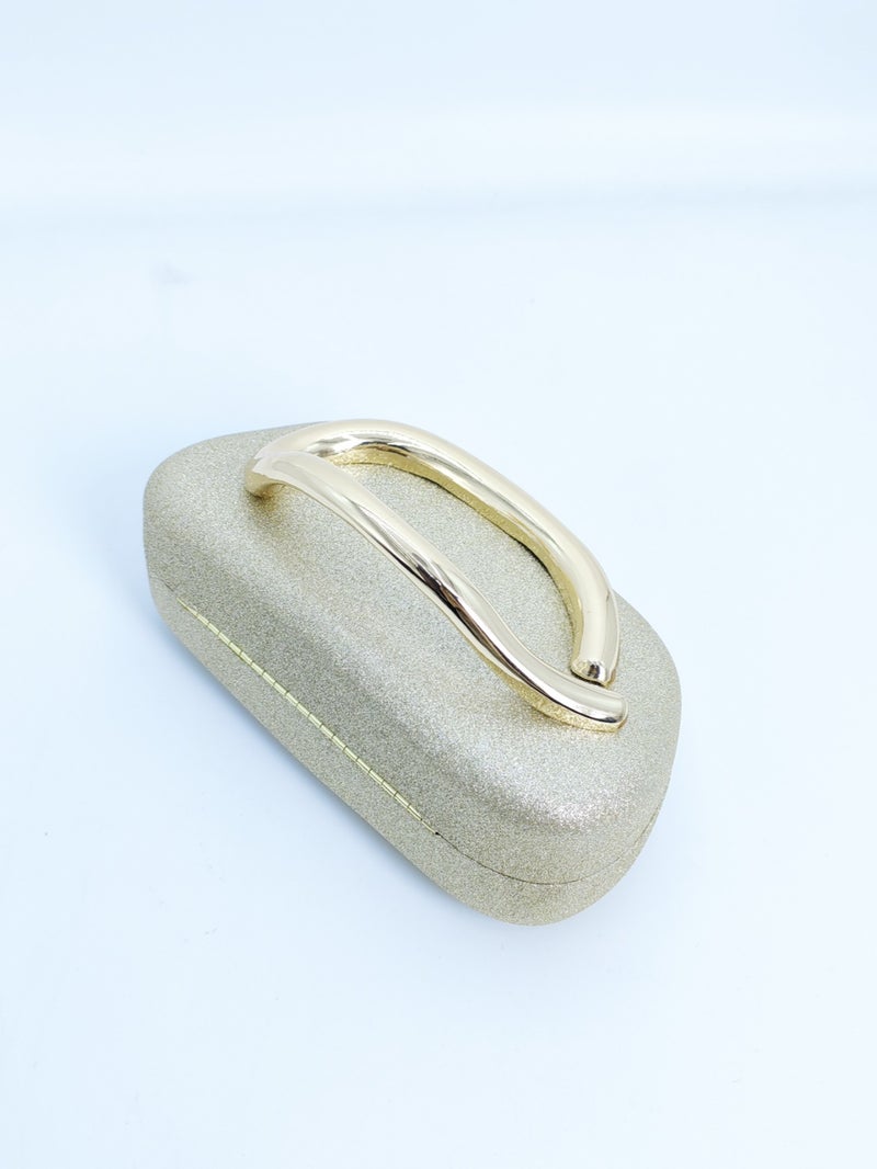 High-End Texture Square Box Evening Bag Clutch Bag Chain Bag Banquet Bag Cheongsam Bag Evening Dress Bag - Image 5