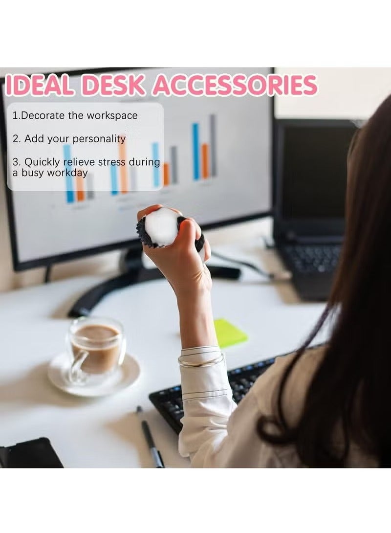 ليشب 4 قطع من البسكويت حلوى لعبة الضغط ، الضغط على اللعب ، والقلق والاسترخاء واقعية تصميم شطيرة ، مكتب الكمال والاكسسوارات الكبار متعة اللعب ، هو الخيار المثالي لتخفيف الضغط - Image 3