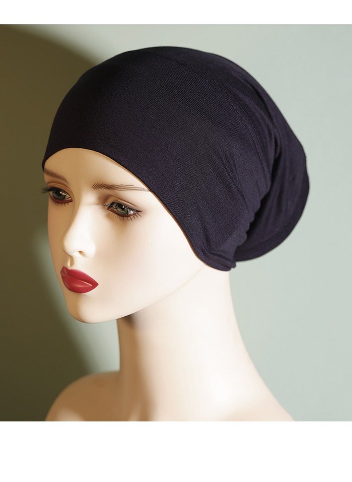 6 PCS Women Hijab Under Cap, Islamic Scarf Hat Cap Bonnet Muslim Inner Under Scarf Hat Hijab Cap