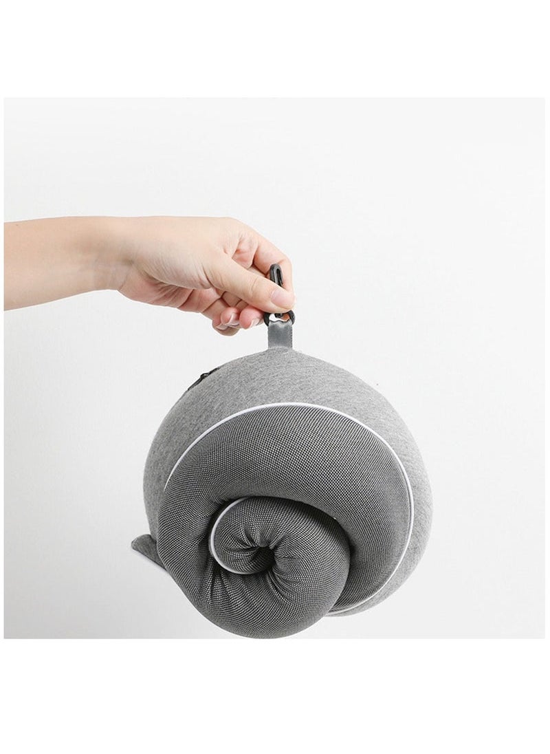 Captaintech Breathable Neck Pillow Memory Foam Comfortable Travel Neck Pillow Travel Pillows for Sleeping Airplane U Shape for Head and Neck Support, Portable Travel Pillow Machine Washable  - Image 2