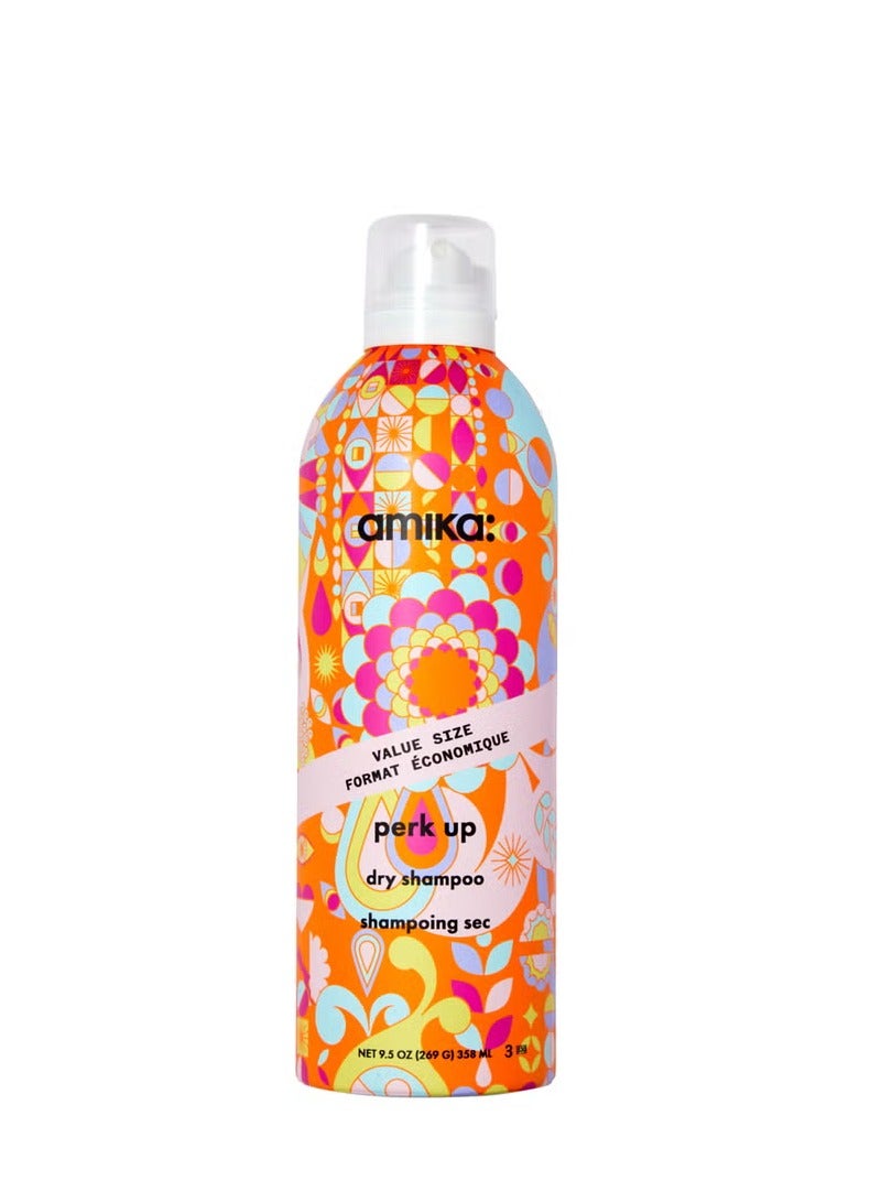 Amika Perk Up Dry Shampoo 358ml - Image 1