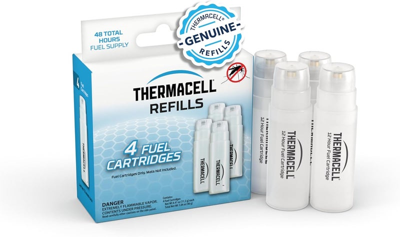 Thermacell Mosquito Repellent Refills; Compatible with Any Fuel-Powered Thermacell Repeller; Highly Effective, Long Lasting, No Spray or Mess; 15 Foot Zone of Mosquito Protection - Image 1
