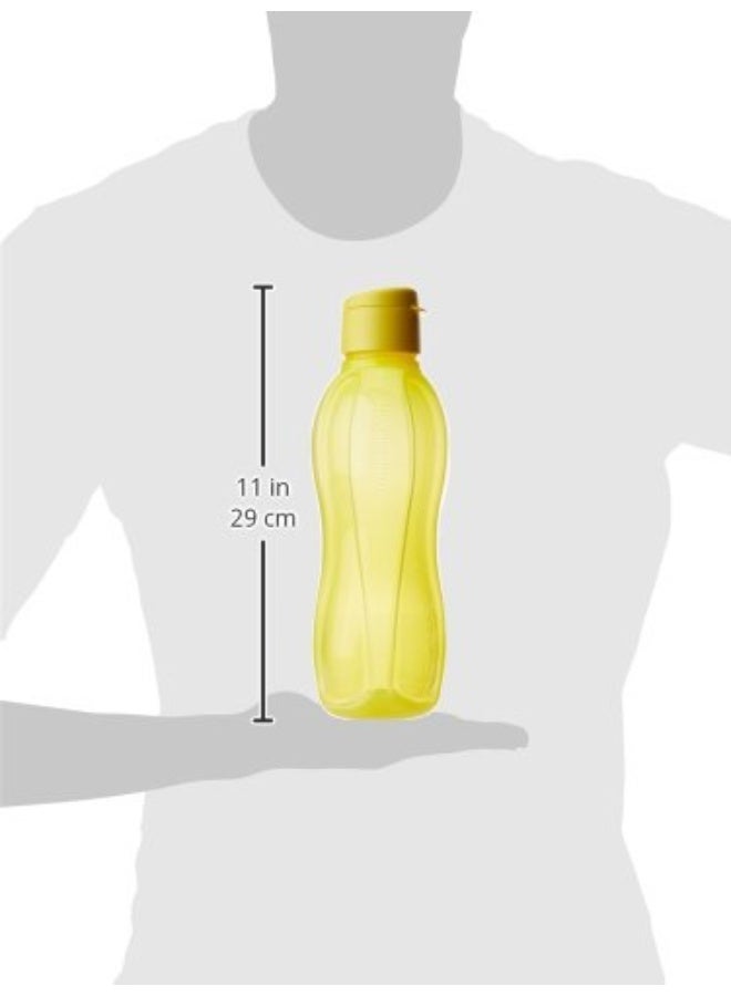 Tupperware FlipTop 1 Liter Bottle, Set of 4, MultiColor - Image 2