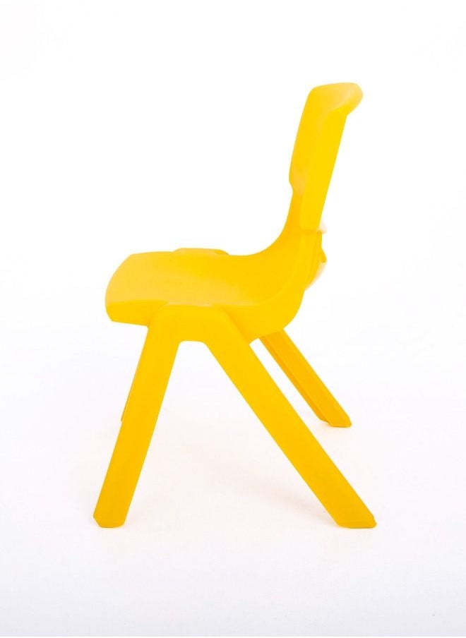 XIANGYU Durable And Wonderful Plastic Stacking Chair For Kids  Yellow, 28CM  - Image 3