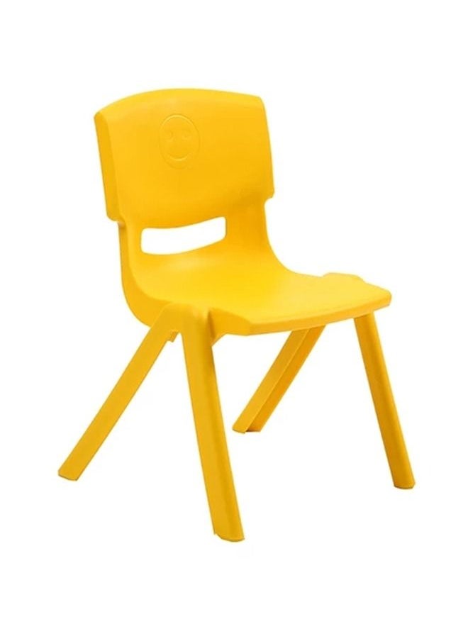 XIANGYU Durable And Wonderful Plastic Stacking Chair For Kids  Yellow, 28CM  - Image 1