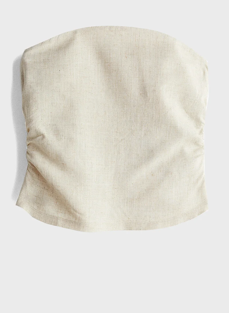 H&M Gathered Corset Top