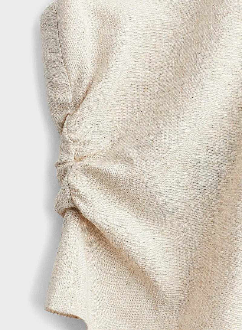 H&M Gathered Corset Top