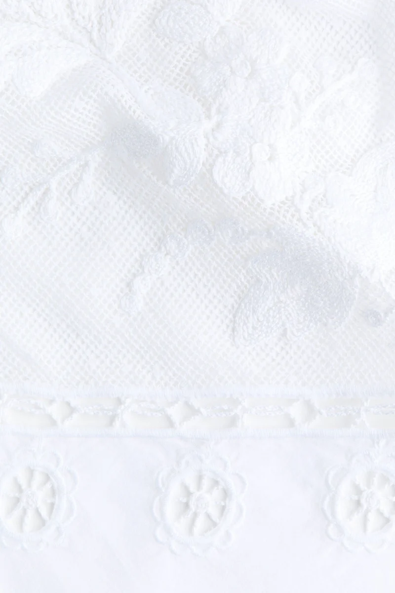 H&M Lace-detail halterneck top