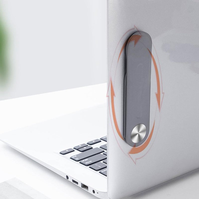 NUOBESTY Portable Foldable Monitor Phone Holder Clip Dark Gray - Image 5