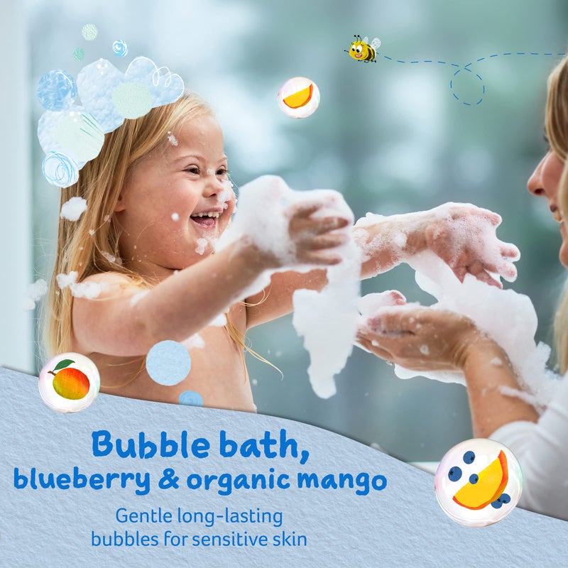 Childs Farm Childs Farm Bubble Bath, Blueberry &Mango 250ml, Piece Of 1 - Image 2