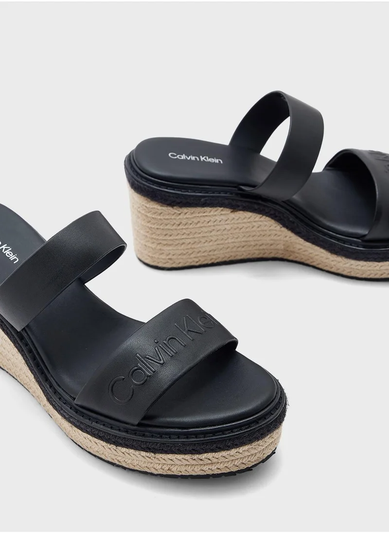 CALVIN KLEIN WEDGE SANDALS