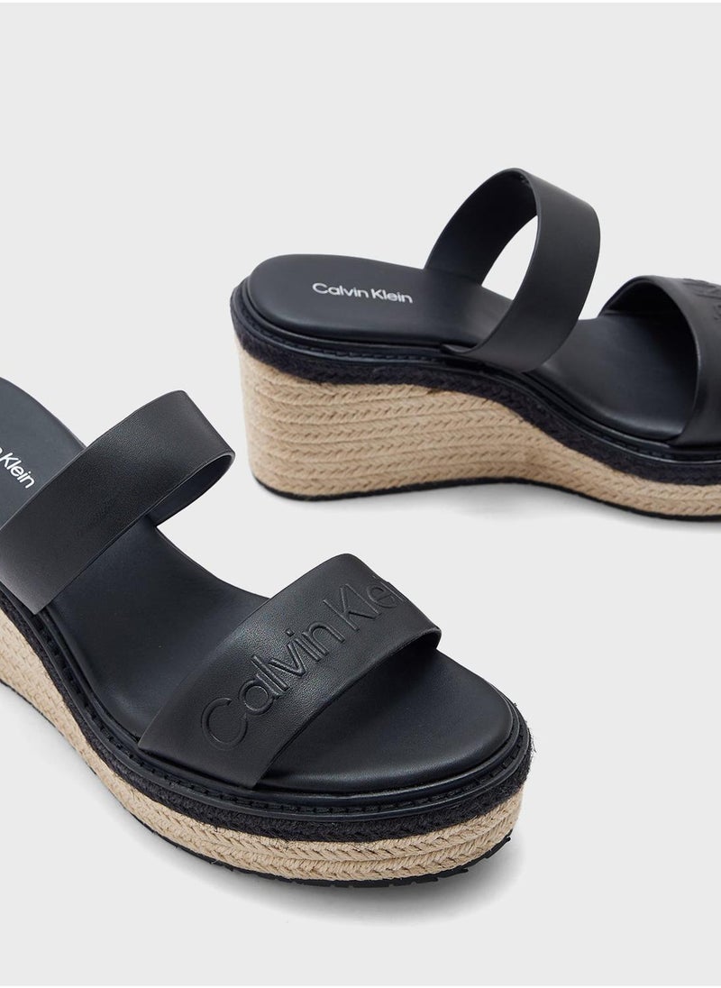 CALVIN KLEIN WEDGE SANDALS  - Image 5