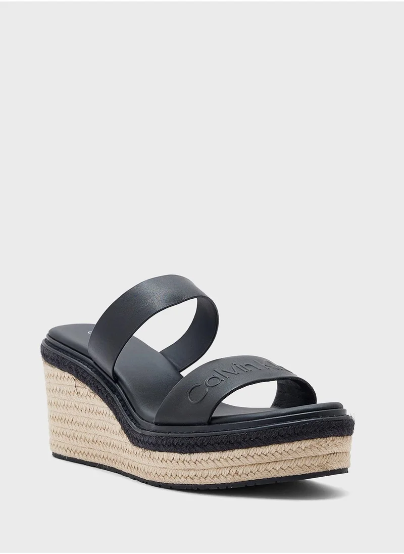 CALVIN KLEIN WEDGE SANDALS