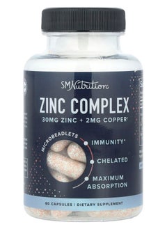 SMNutrition Zinc Complex  60 Capsules 