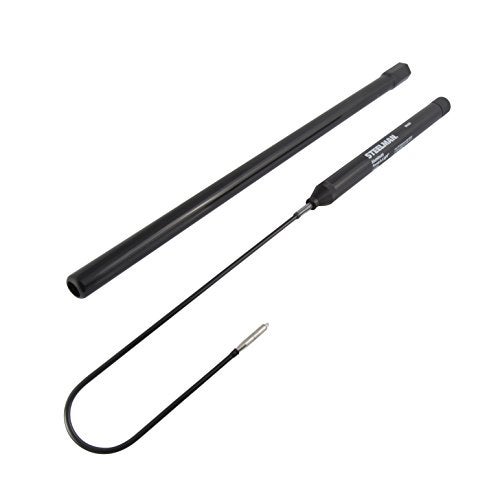 Steelman 24-Inch LED Aluminum Automotive Bend-A-Light Pro, 15.75-inch Flexible Gooseneck, Cover/Handle Extension Included, Batteries Included - Image 1