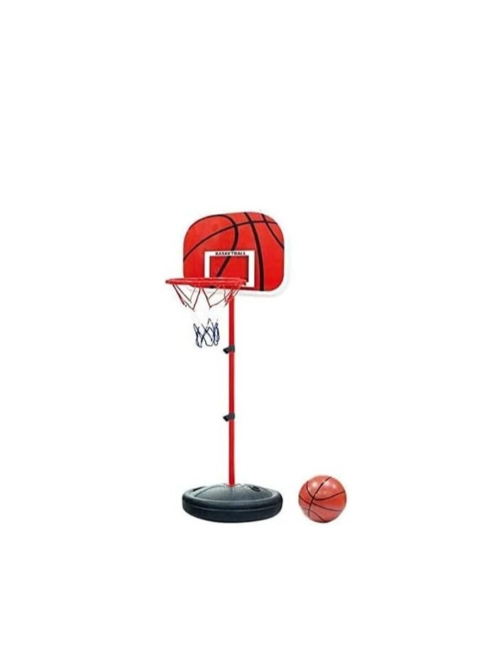 OTHER KIDS GAMES Adjustable 160Cm Kids Basketball Back Board Stand & Hoop Set For Children Gift