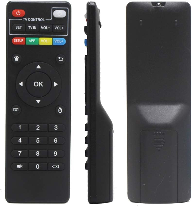 Replacement Remote Control for Android TV Box MXQ, MXQ Pro 4K, M8S, MXQ Pro, MXQ-4K, M8S Plus, T95N, T95M Android Smart TV Box X96, X96 Mini Remote Control