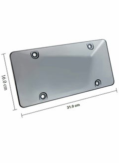 2 PCS License Plates Shields Cover Tinted Clear d Design Unbreakable Fits All Standard 31x16 CM Novelty License Plates Protect Your Front Back License Plates Includ Screws - pzsku/Z43F5F71AA00F41B39BE0Z/45/_/1698655871/90cceec8-02fc-4b65-a834-79c007bcd65c