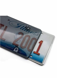 2 PCS License Plates Shields Cover Tinted Clear d Design Unbreakable Fits All Standard 31x16 CM Novelty License Plates Protect Your Front Back License Plates Includ Screws - pzsku/Z43F5F71AA00F41B39BE0Z/45/_/1698655871/ebadbdb4-9cdb-4d97-9b8e-31a1c7bf38a5