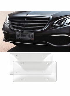 2 PCS License Plates Shields Cover Tinted Clear d Design Unbreakable Fits All Standard 31x16 CM Novelty License Plates Protect Your Front Back License Plates Includ Screws - pzsku/Z43F5F71AA00F41B39BE0Z/45/_/1698655872/758c92e3-a7b7-44a8-b906-d3ae4ba043e3