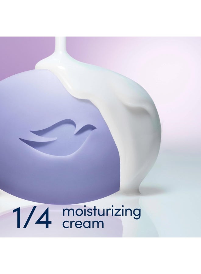 دوف صابون المضاد للتوتر برائحة زهرة البابونج الزرقاء وحليب الشوفان - 6 قطع - 637 جم - Image 2