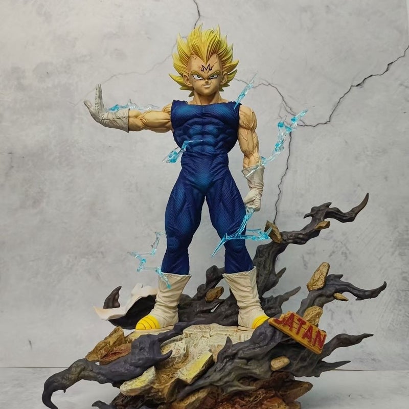Dragon Ball Z HB Majin Vegeta Statue with Bust 18cm - Image 2