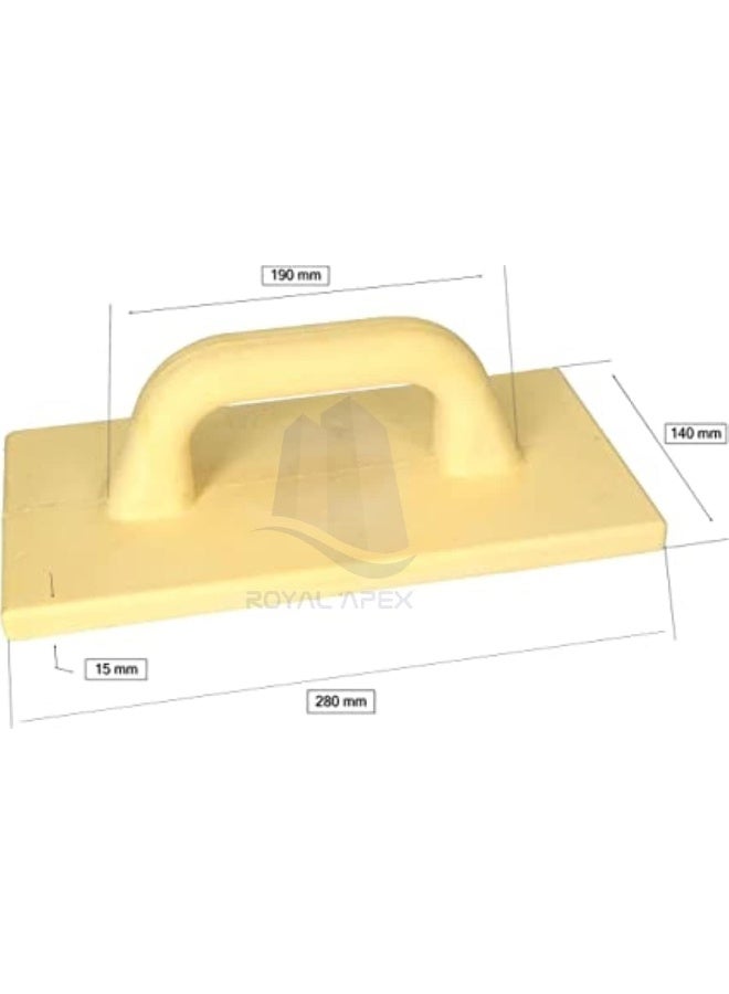 Royal Apex Pu Floating Board For Bricklayers And Tilers For Smoothing Rubbing Balancing Plastering Long Life  - Image 2