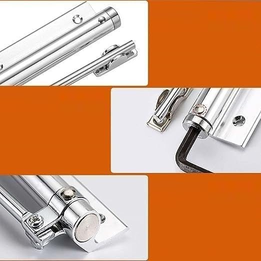 TERXA Spring Door Closer for ResidentialCommercial Purposes Light Weight Door Closer Draft Stopper for Safety Purpose Soft Closing Door Hardware Pack of 1Multicolor - Image 4