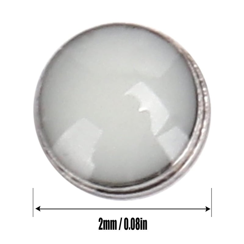 klarako 10Pcs Luminous Beads For Watch, Luminous Bezel Dot Watch Dial Green Luminous Dot Watch Parts Accessory For Watch Diy Gifts Decoration - Image 2