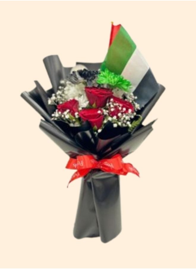 Petals by Aemi - National Day Fresh Flower Bouquet - Image 1