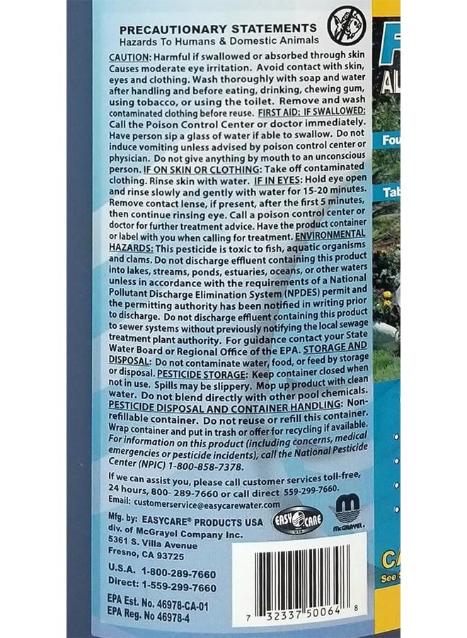 EasyCare Fountec Fountain Algaecide Clarifier, 64 Ounce - Image 2