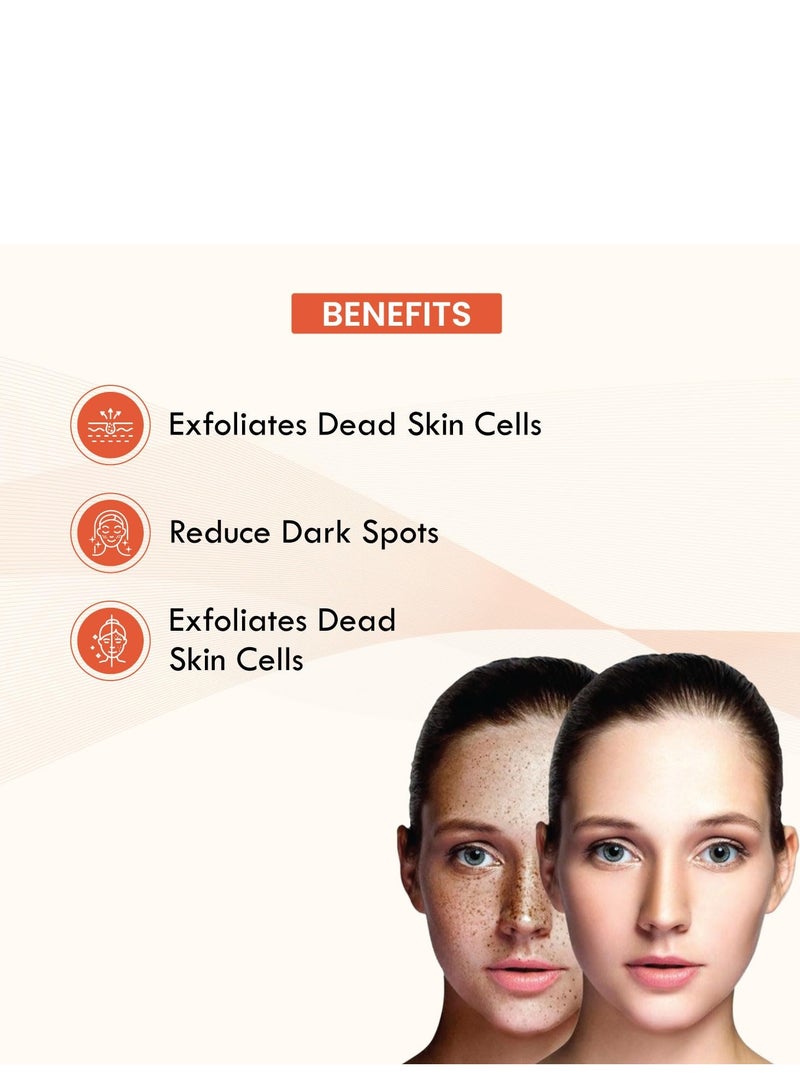 Kozicare Kojic Acid Face Wash and Glutathione Face Wash Papaya Face Wash Acne Wash for Glowing Skin Face Wash for Women & Men - Pack of 2 (100 Ml Each) - Image 2